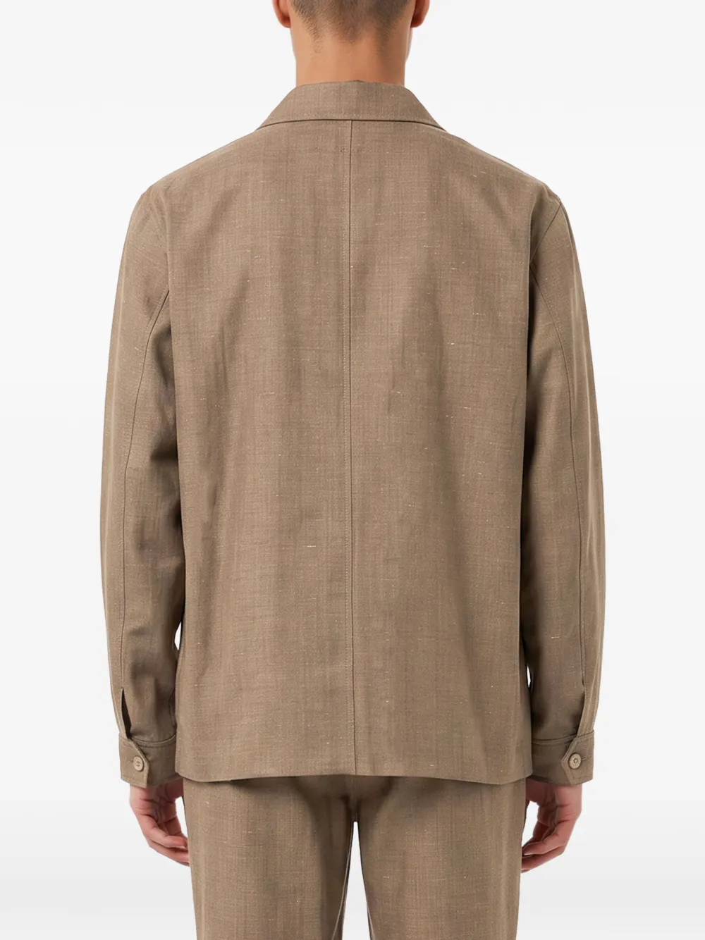 OUR LEGACY Pack jack met kraag en knopen Beige