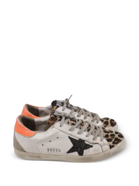 Golden Goose zapatillas Super-Star con estampado de leopardo 2020