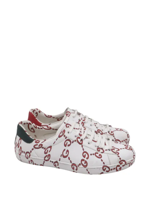 Gucci Pre-Owned 2016 Ace GG print sneakers