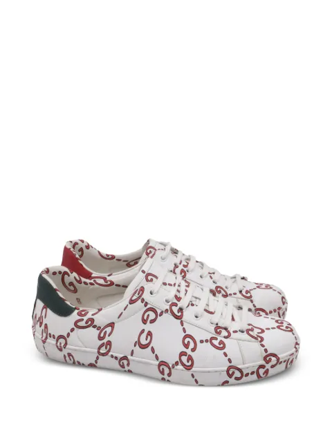 Gucci Pre-Owned 2016 Ace GG print sneakers