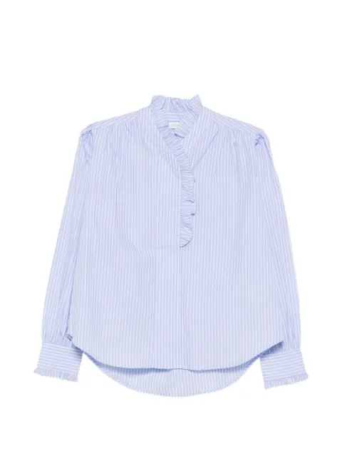 JcSophie Patchouli ruffled striped blouse