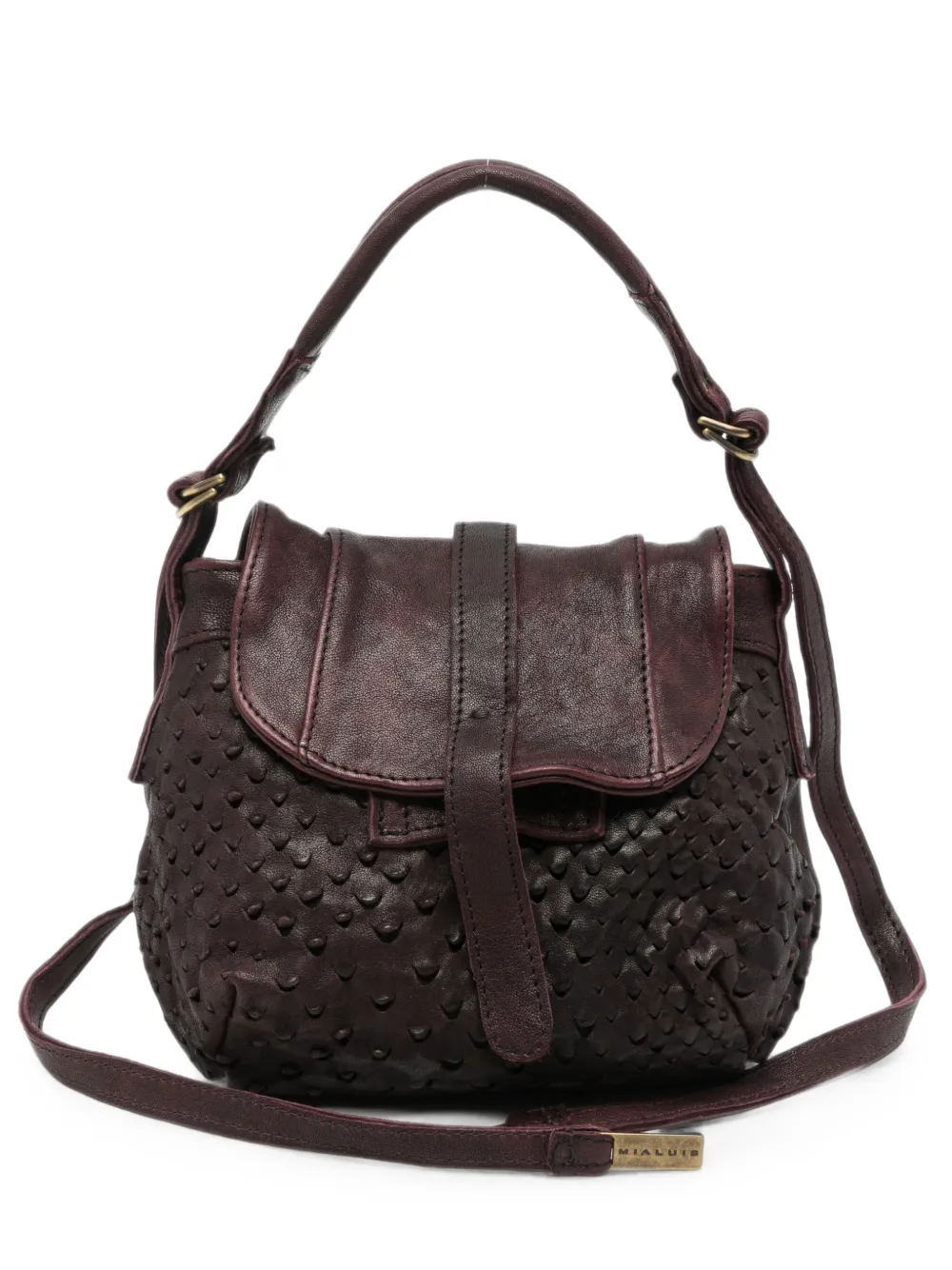 Mialuis mini Do Taipan leather tote bag