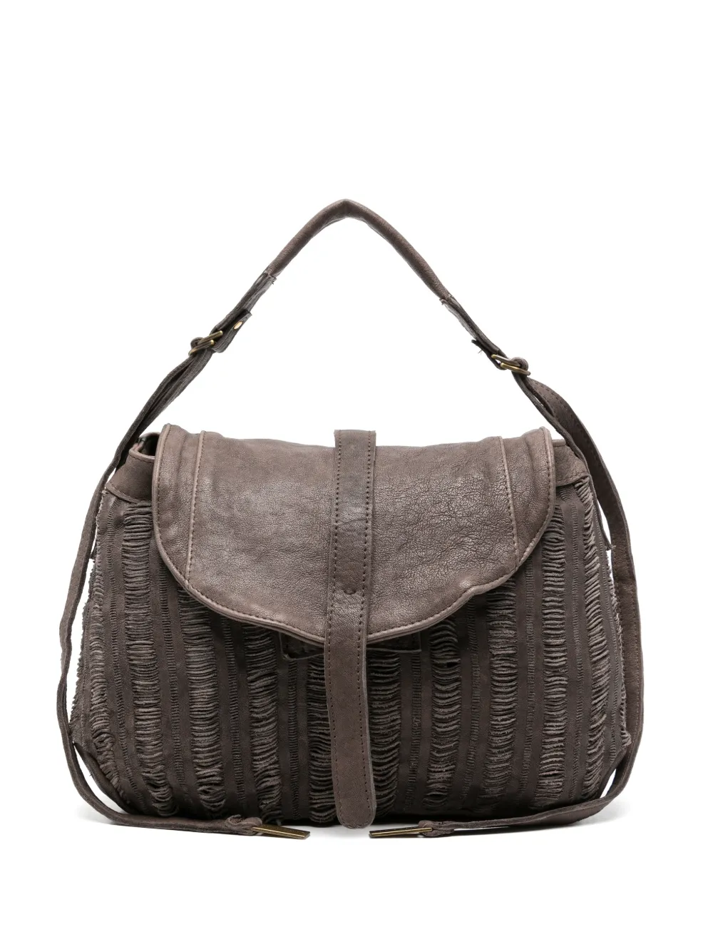 Mialuis Do Fringe shoulder bag - Marrone