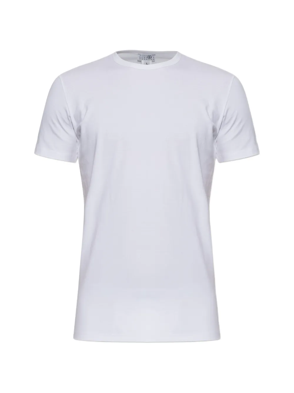 Mm6 Maison Margiela Short-sleeves T-shirt In 화이트