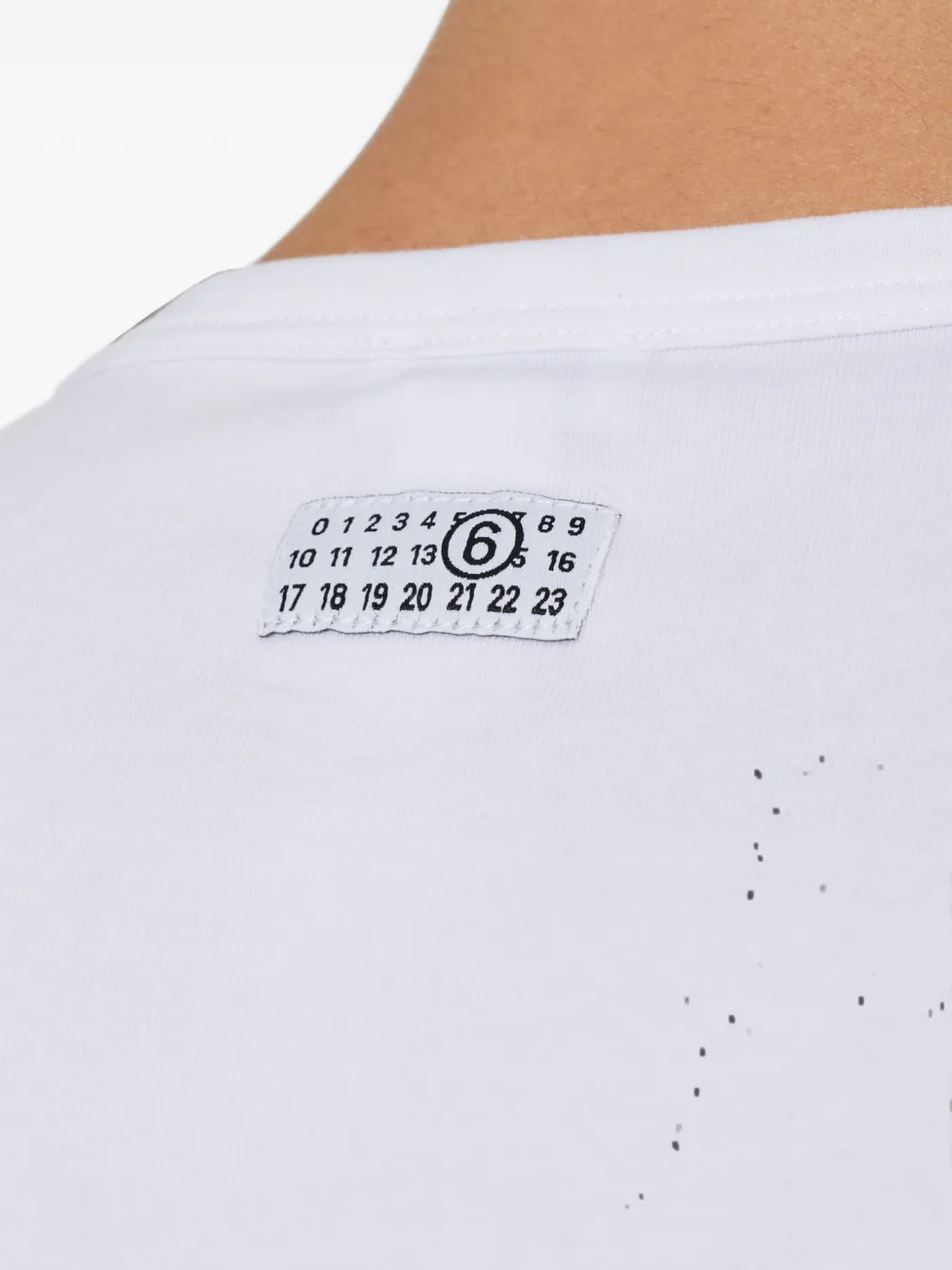 MM6 Maison Margiela T-shirt Wit