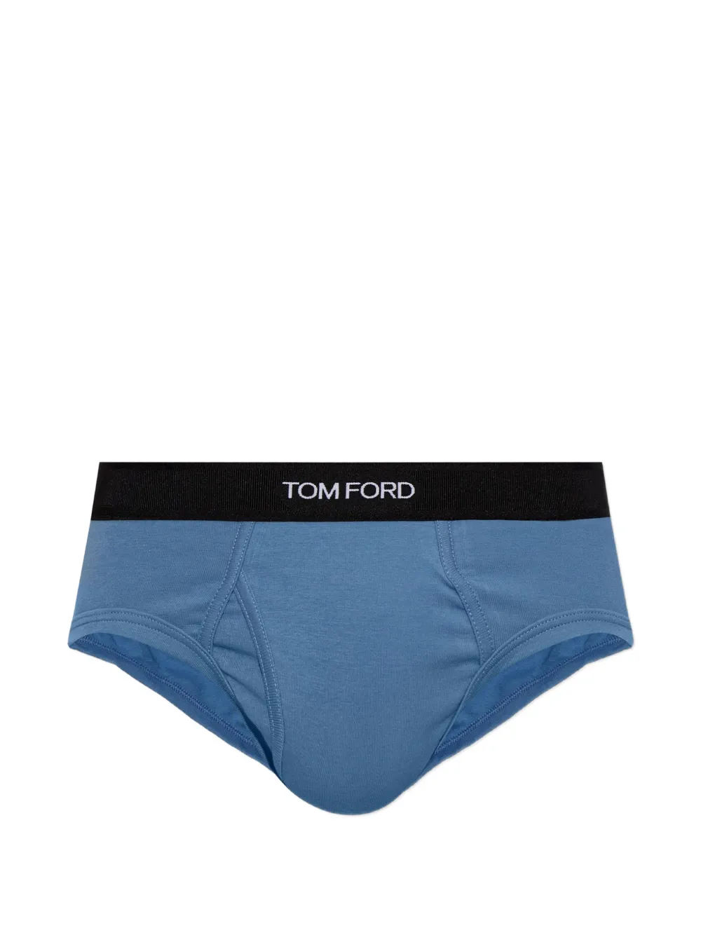 TOM FORD logo-waistband briefs - Blu