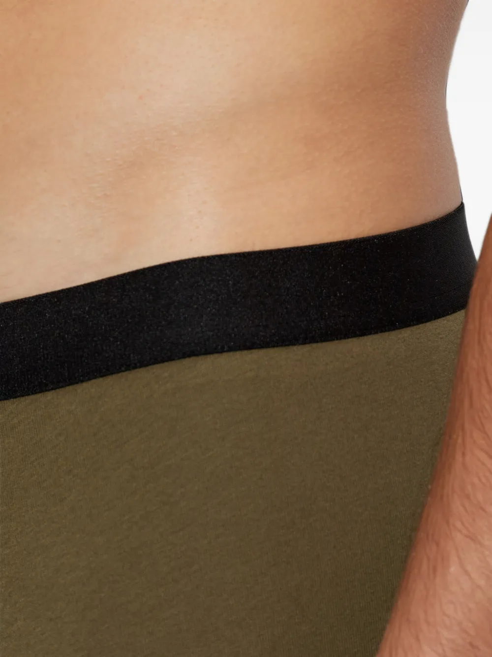 MM6 Maison Margiela Boxershorts met logo-print Groen