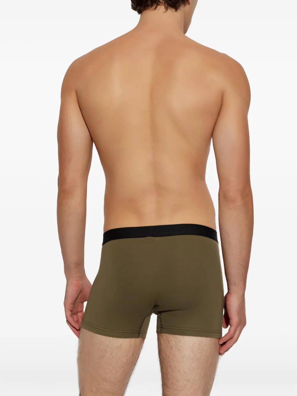 MM6 Maison Margiela Boxershorts met logo-print Groen