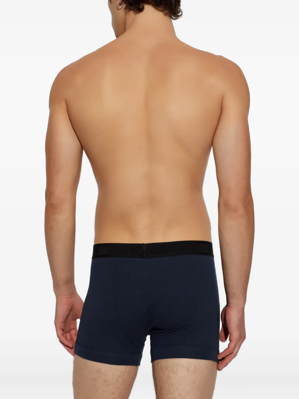 TOM FORD Twee boxershorts met logoband Blauw