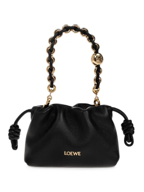 LOEWE Nano Flamenco leather shoulder bag