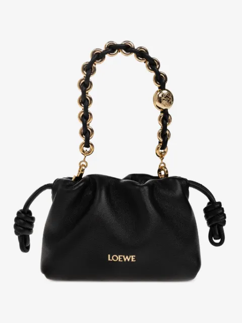 Nano Flamenco leather shoulder bag