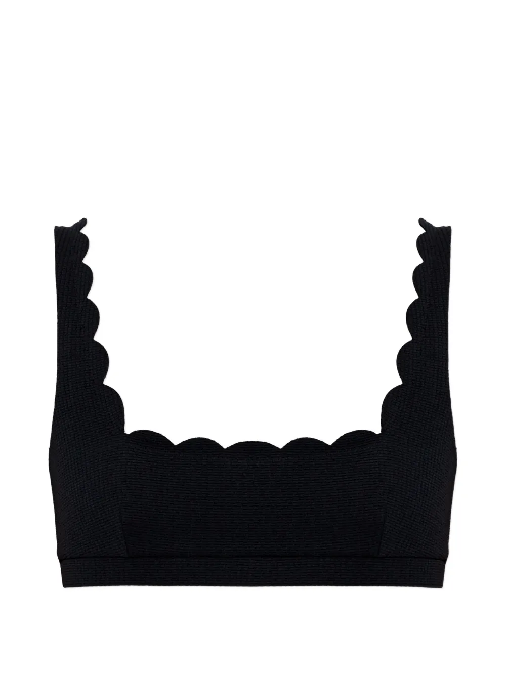 Marysia Mini Palm Springs scalloped bikini top