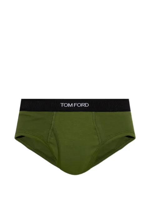 TOM FORD logo-waistband briefs