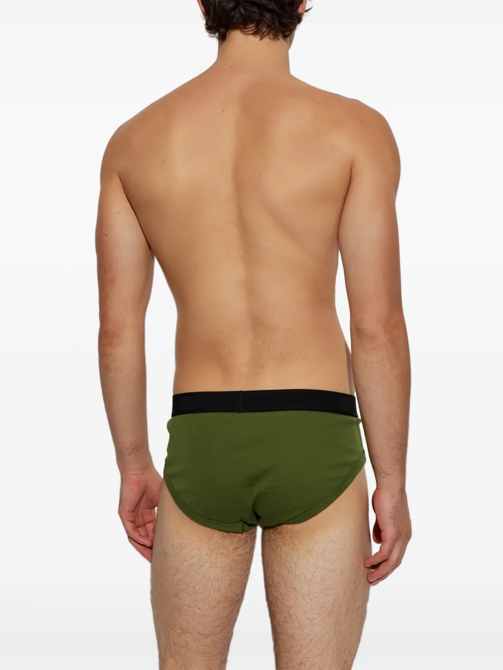 TOM FORD Slip met logoband Groen