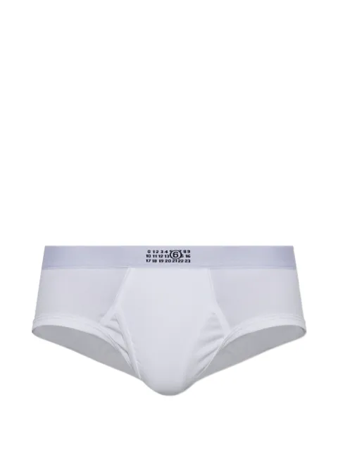 MM6 Maison Margiela logo-print briefs