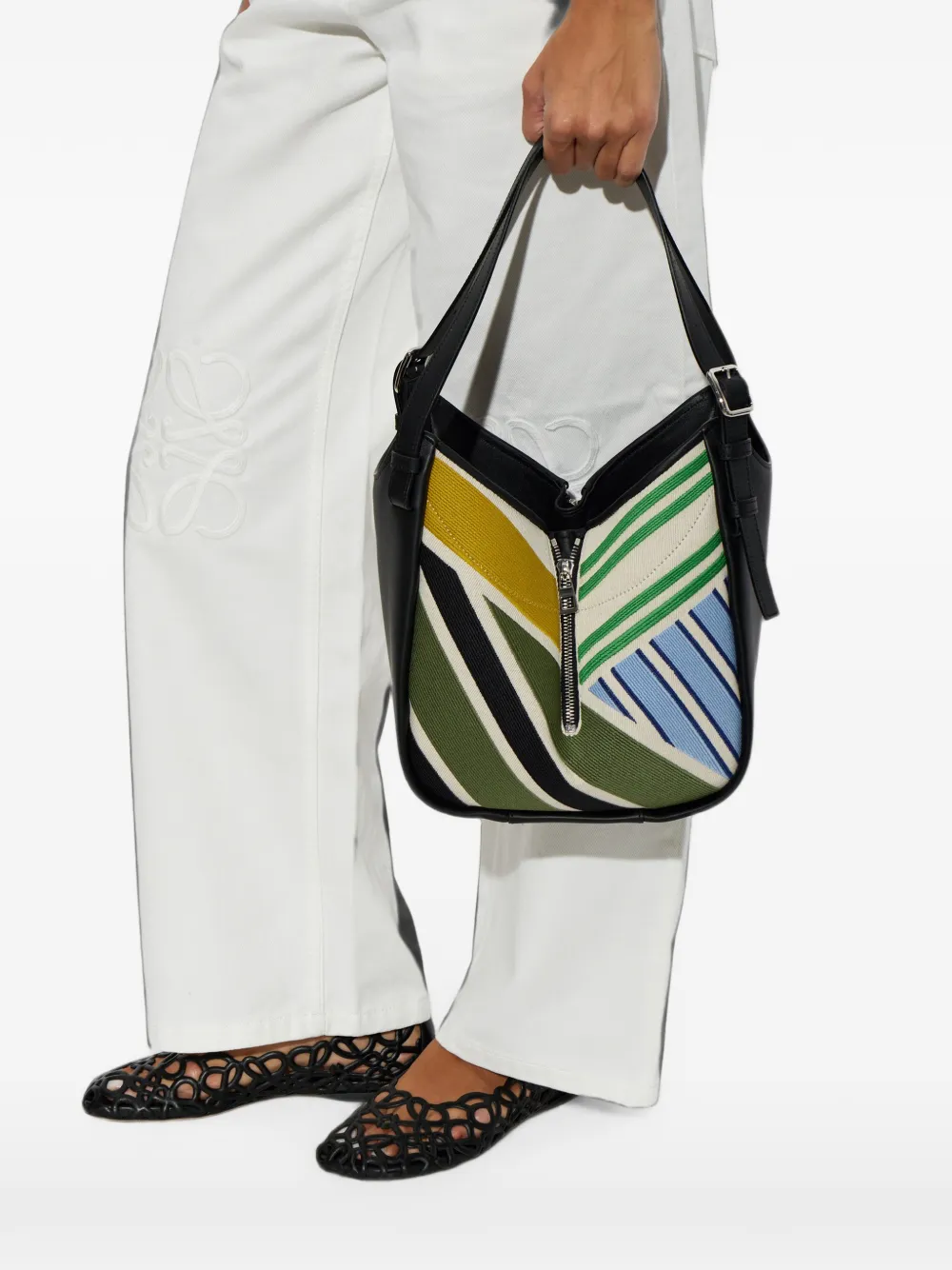 LOEWE Hammock Flip shopper Beige
