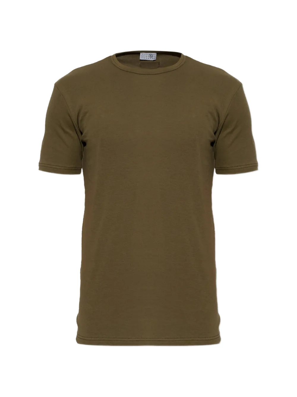 MM6 Maison Margiela crew-neck T-shirt - Verde