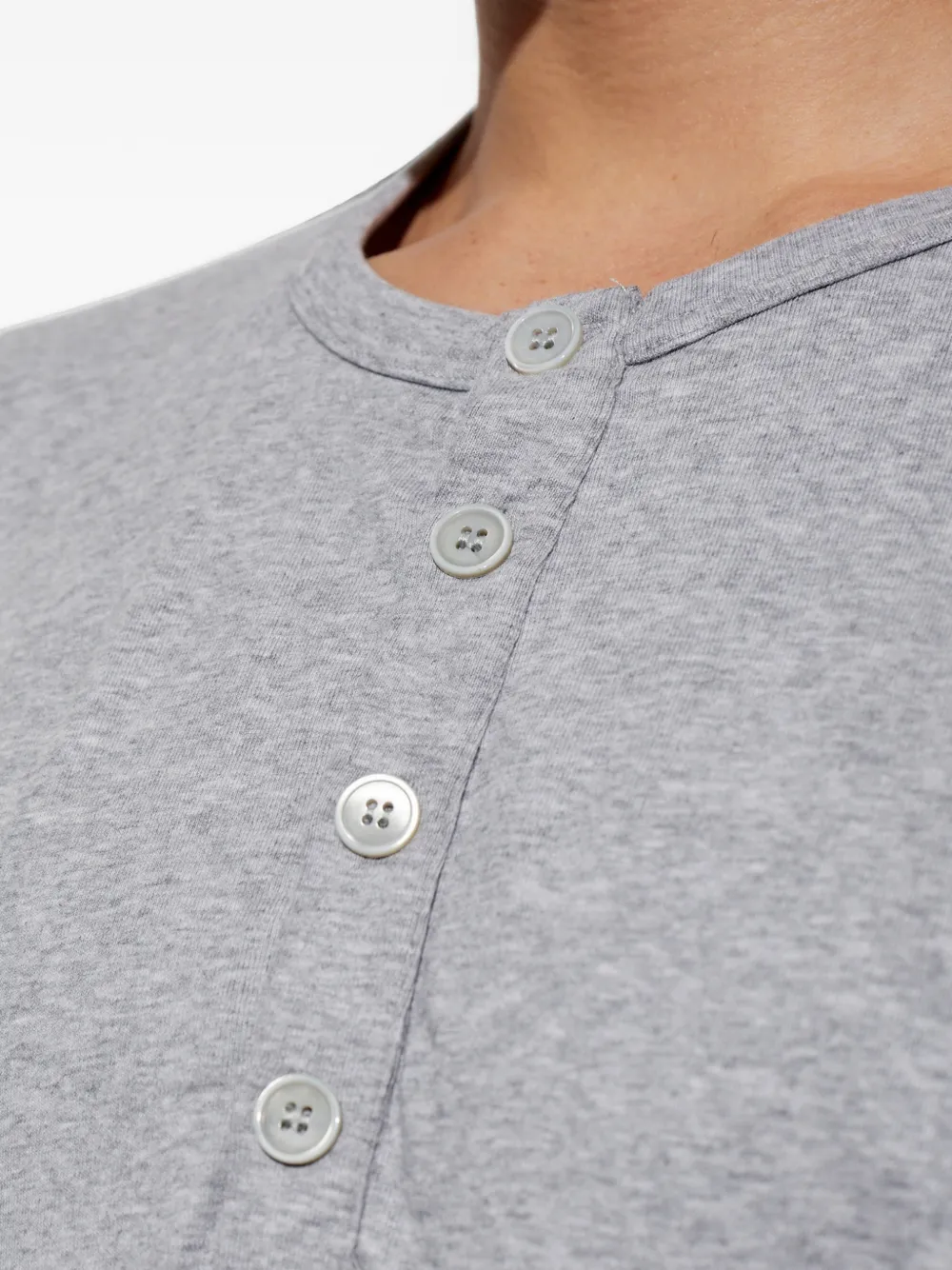 MM6 Maison Margiela T-shirt met lange mouwen Grijs