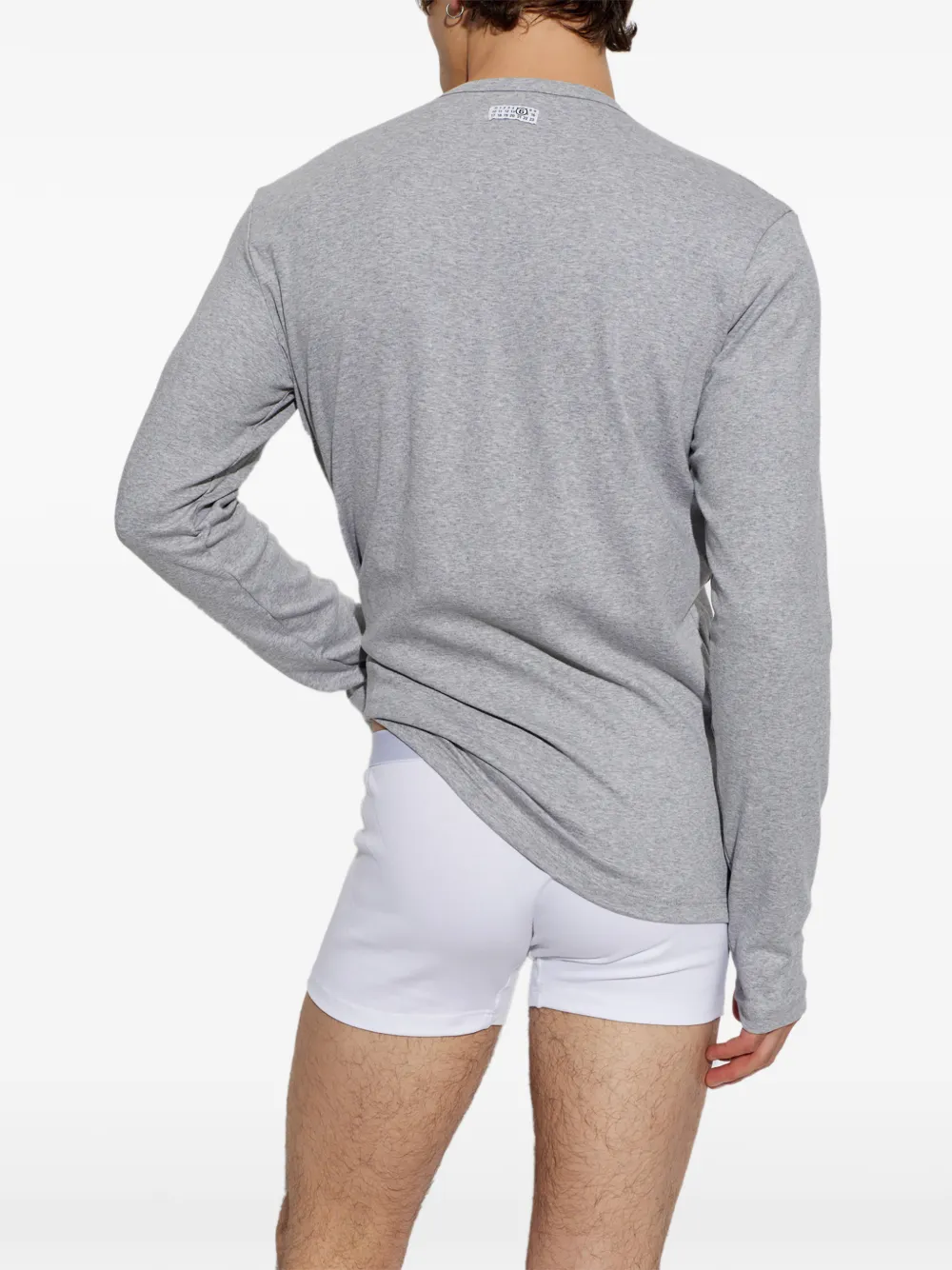 MM6 Maison Margiela T-shirt met lange mouwen Grijs
