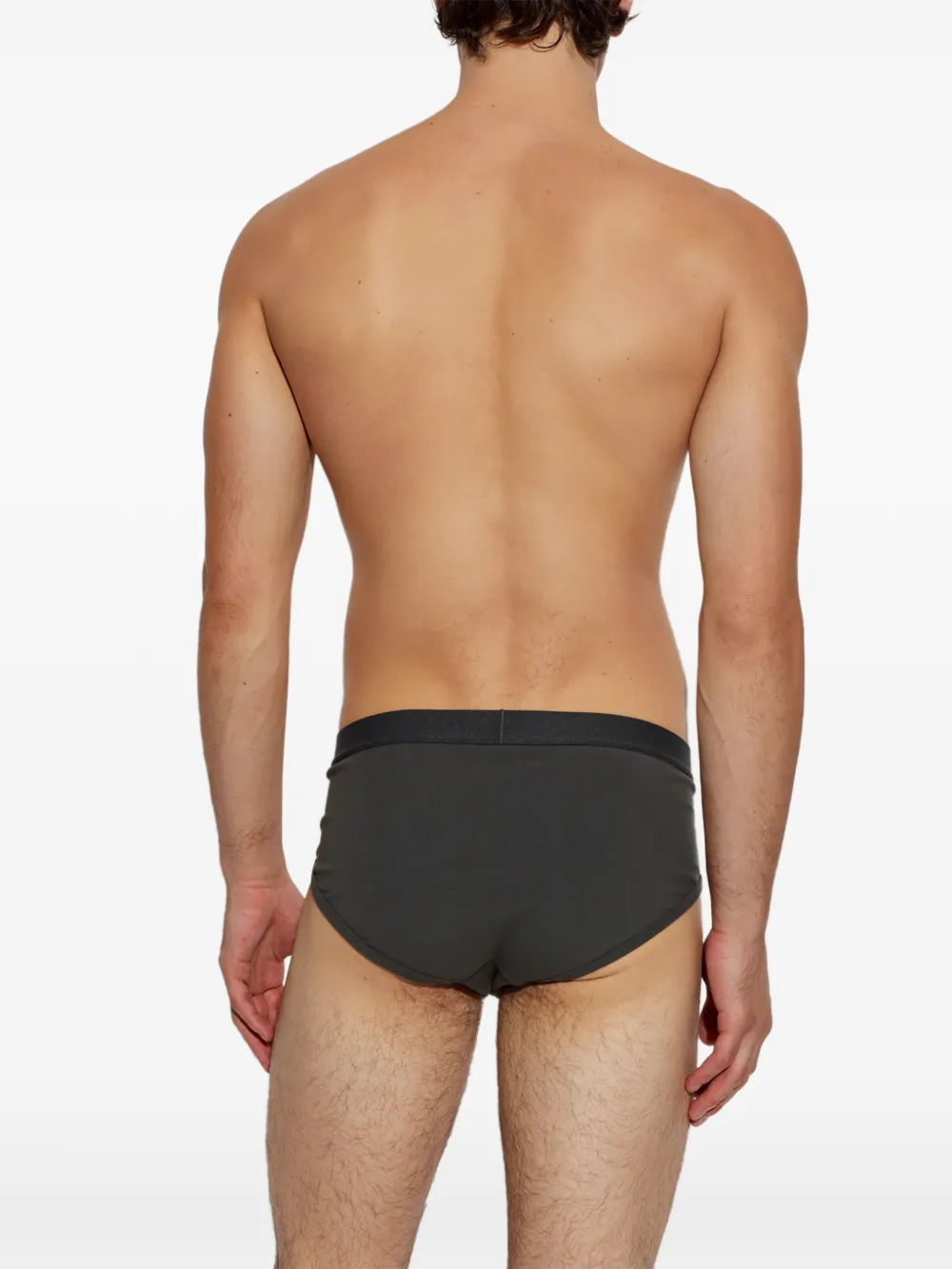 MM6 Maison Margiela Slip met logoprint Grijs
