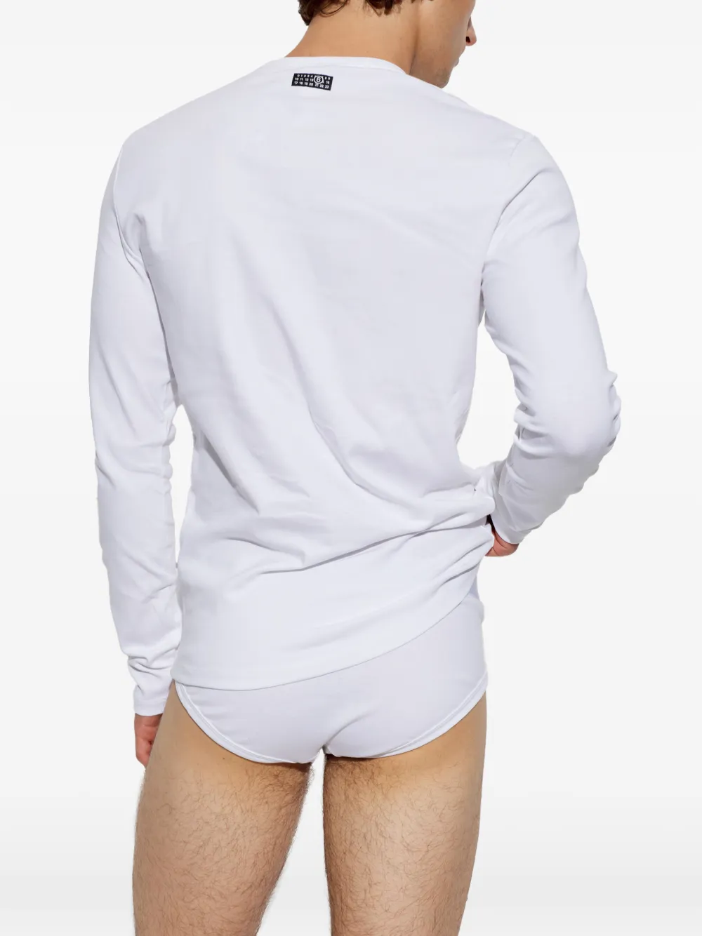 MM6 Maison Margiela T-shirt met lange mouwen Wit