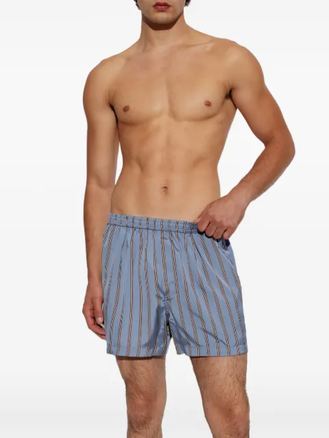 TOM FORD striped silk boxers