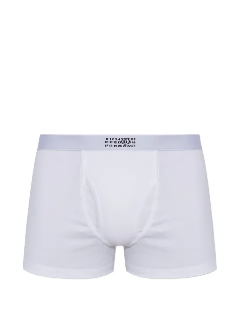 MM6 Maison Margiela logo-print boxer 