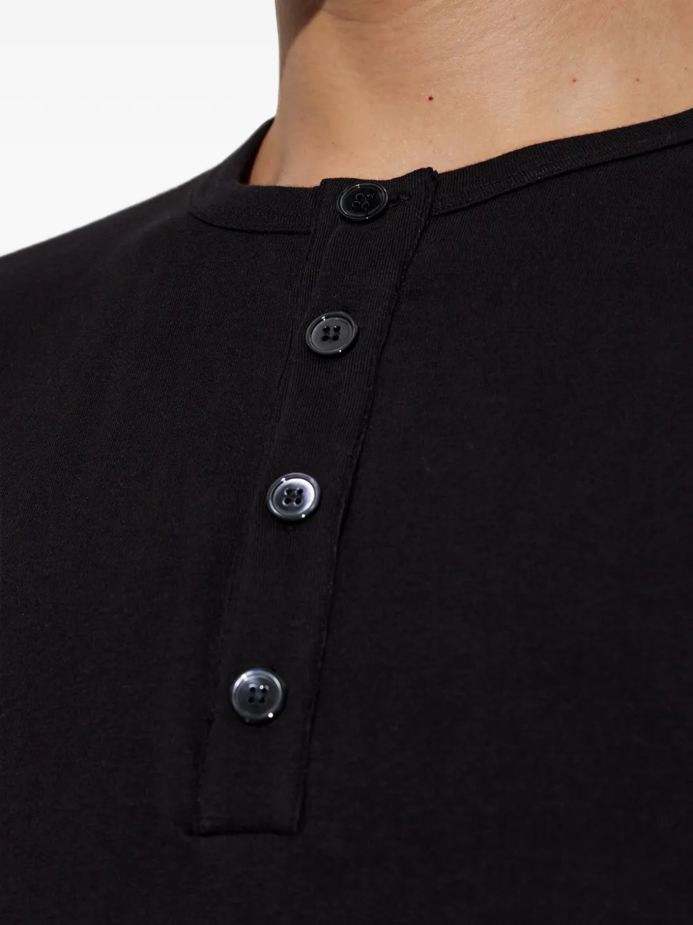 MM6 Maison Margiela long-sleeves T-shirt Zwart