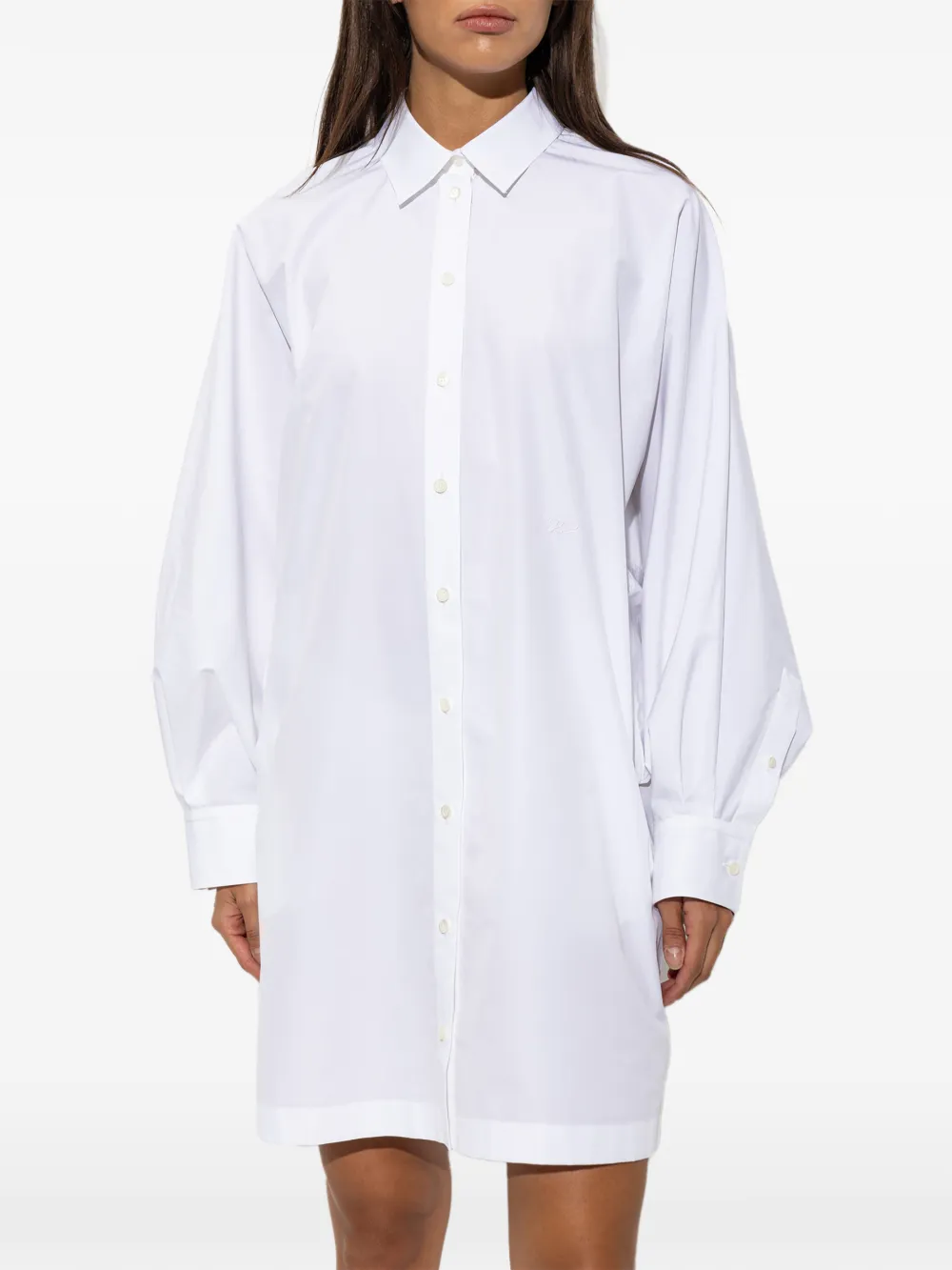 LOEWE Blousejurk met wijde mouwen Wit
