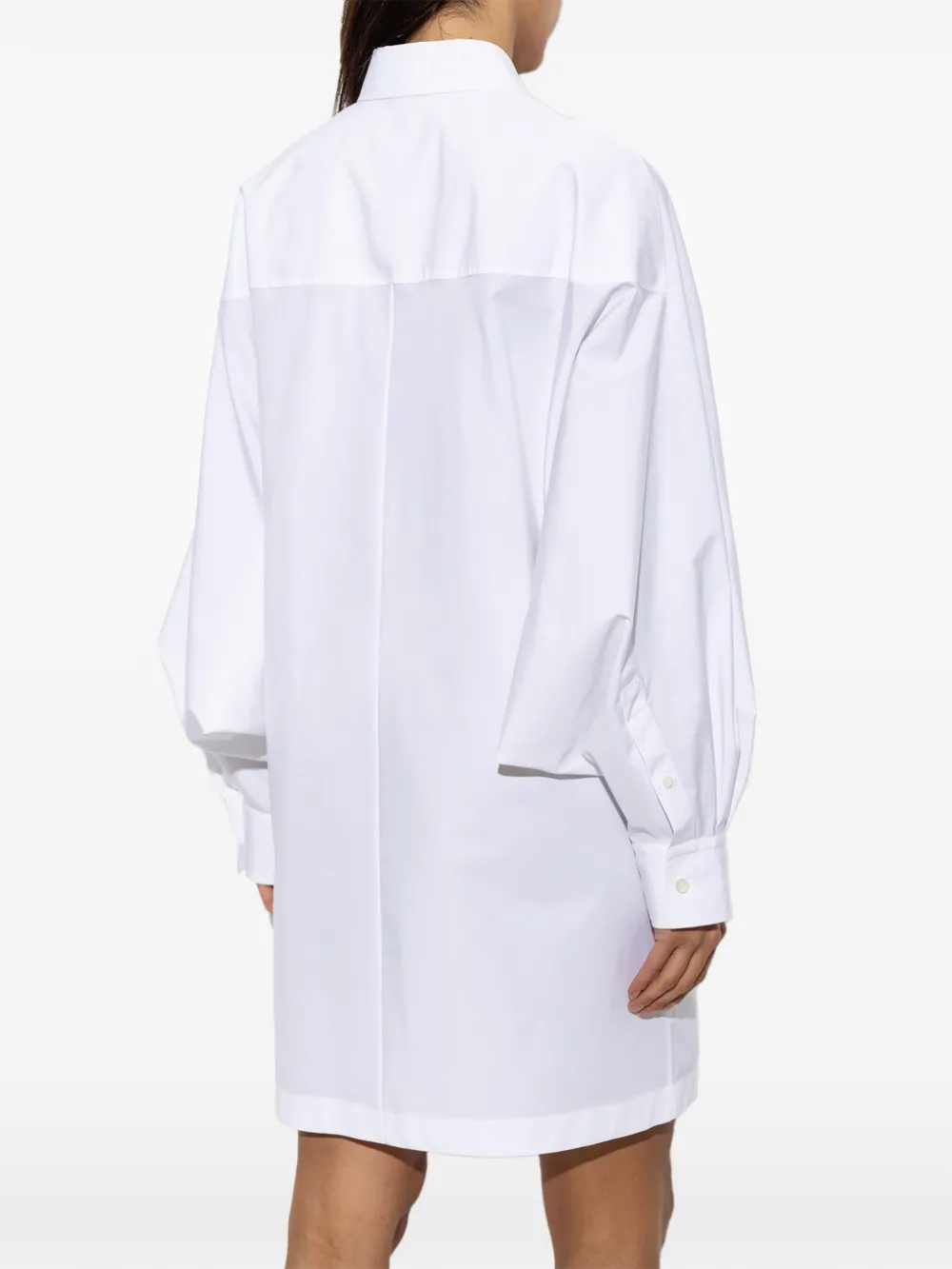 LOEWE Blousejurk met wijde mouwen Wit