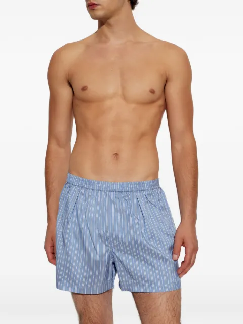 TOM FORD striped silk boxer shorts