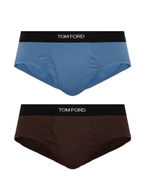 TOM FORD logo-waistband briefs (set of two)