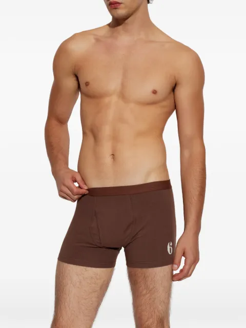 MM6 Maison Margiela logo-print boxers
