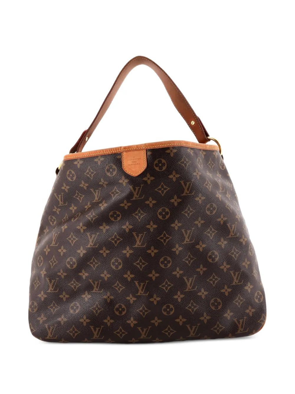 Louis Vuitton Pre-Owned Delightful Handbag Monogram Canvas MM hobo bag - Marrone