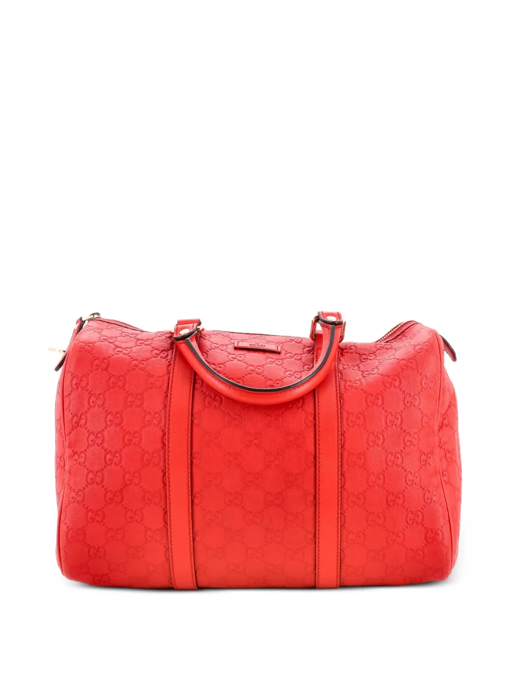 Gucci Pre-Owned sac à main Joy Boston Bag Guccissima médium - Rouge Gucci Pre-Owned sac à main Joy Boston Bag Guccissima médium - Rouge