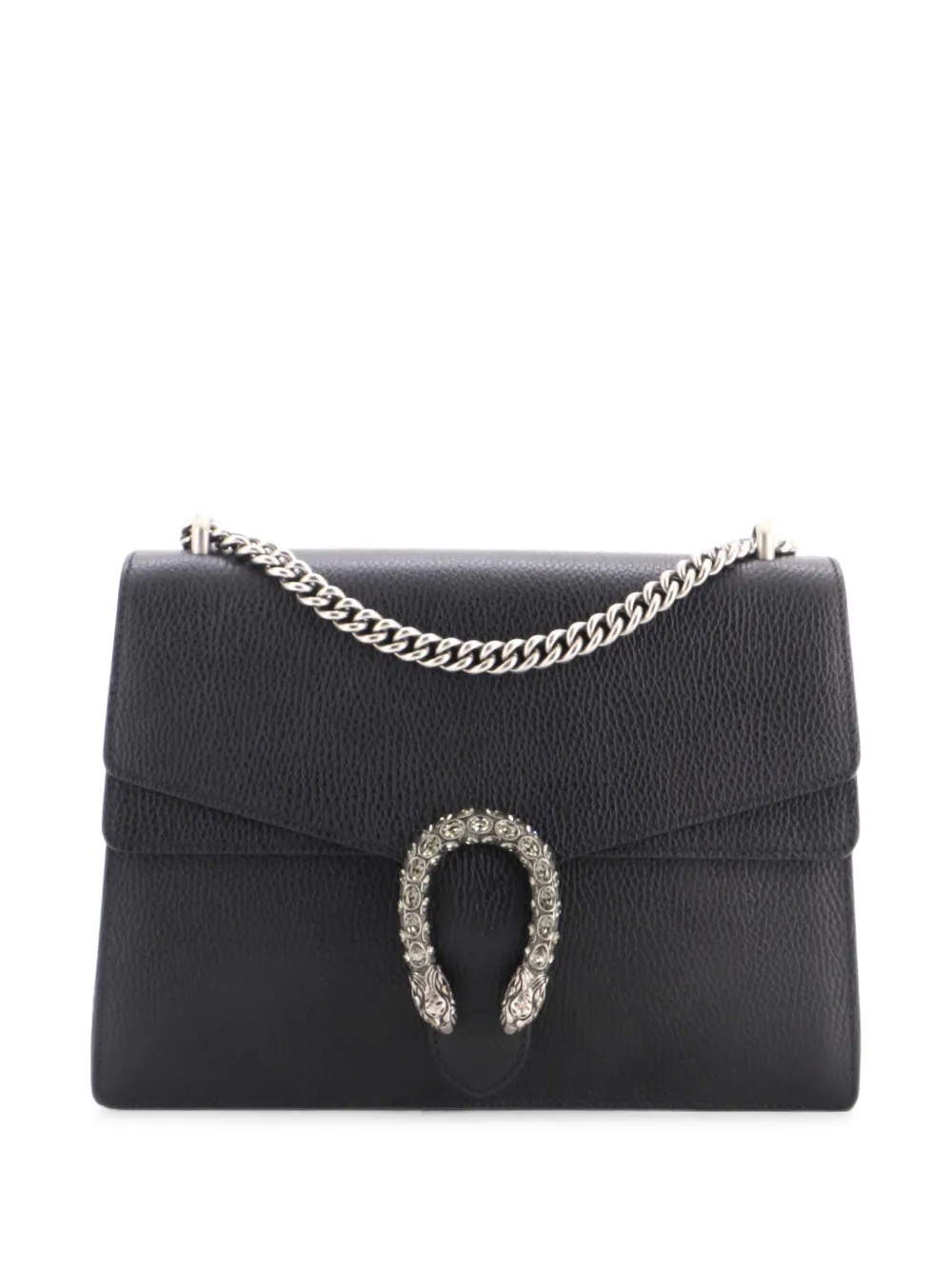 Gucci Pre-Owned Dionysus Bag Leather Medium shoulder bag - Nero