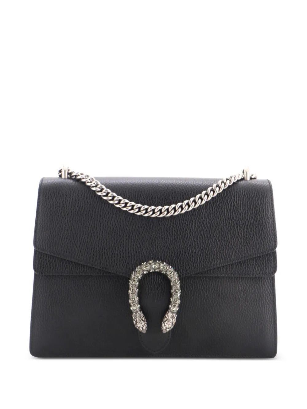 Gucci Pre-Owned Dionysus Bag Leather Medium shoulder bag - Nero