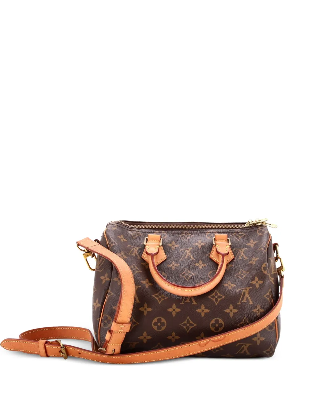 Louis Vuitton Pre-Owned Speedy Bandouliere Bag Monogram Canvas 25 satchel - Brown