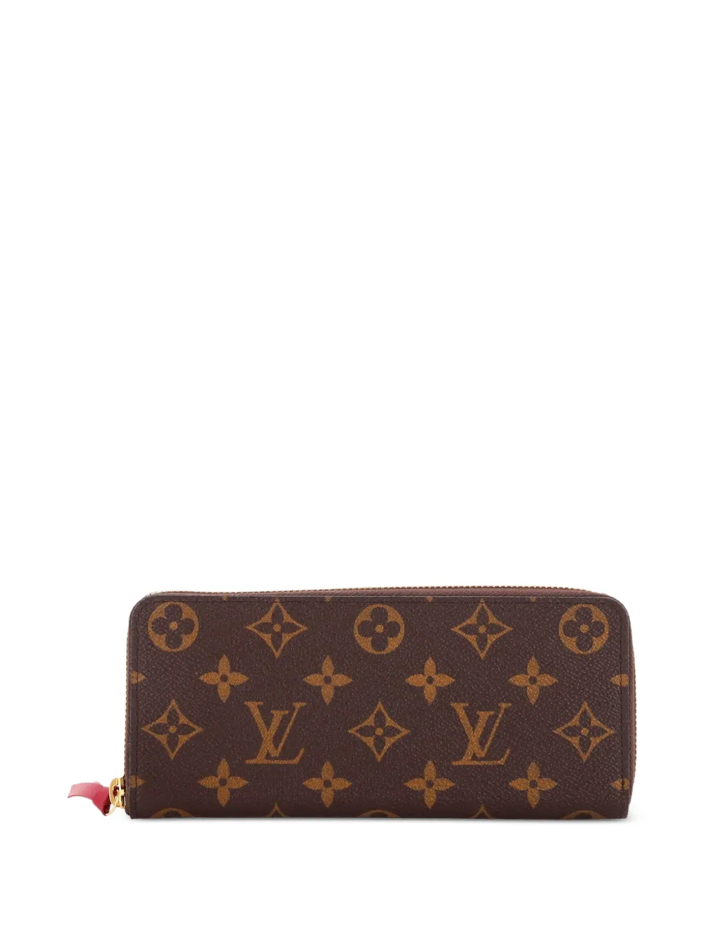 Louis Vuitton Pre-Owned Portafoglio Clémence piccolo in tela con monogramma - Marrone