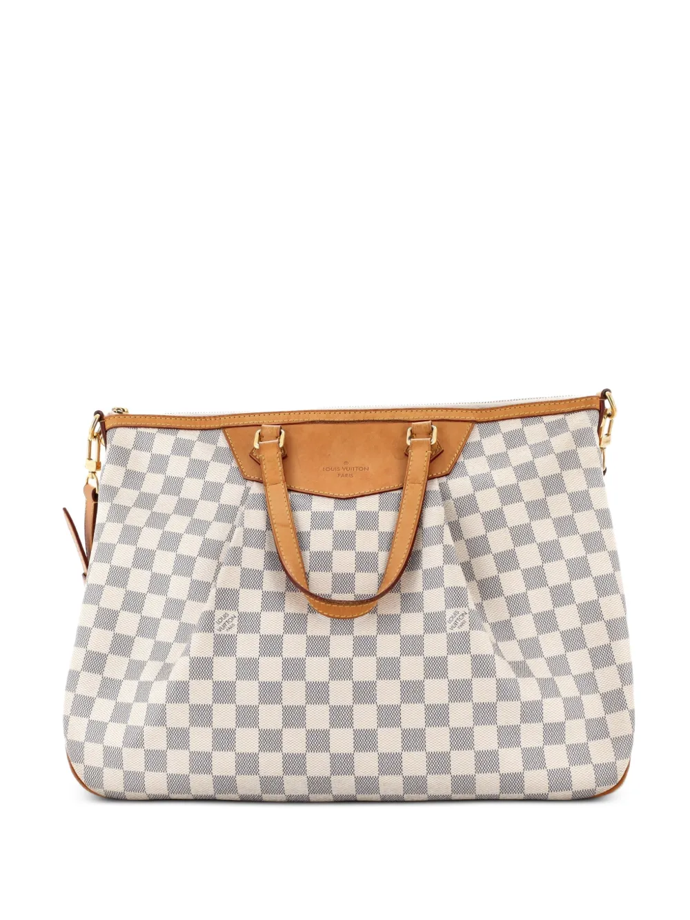 Louis Vuitton Pre-Owned Siracusa Handbag Damier GM shoulder bag - White