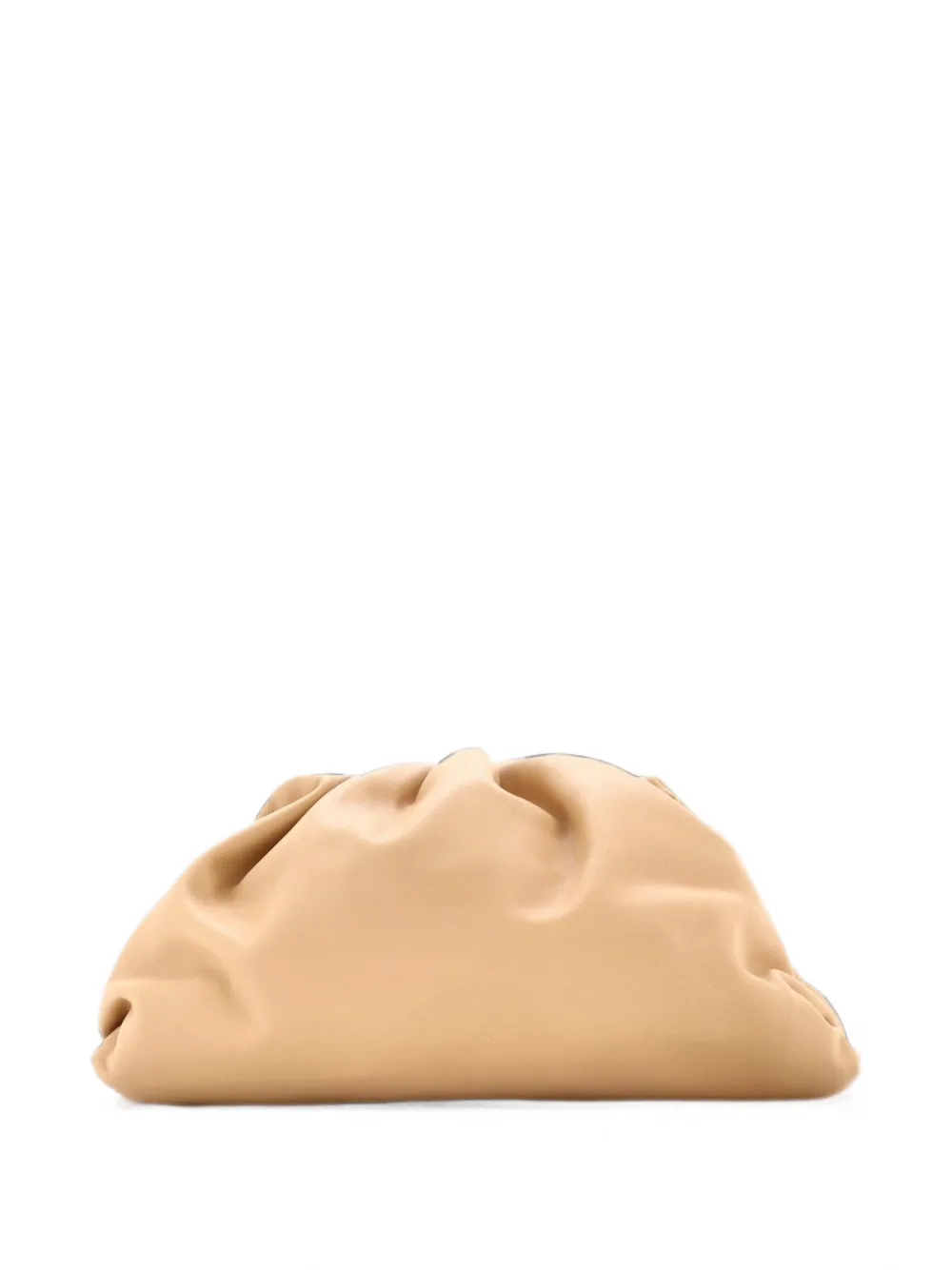 Bottega Veneta Pre-Owned Clutch The Pouch Teen in pelle - Marrone