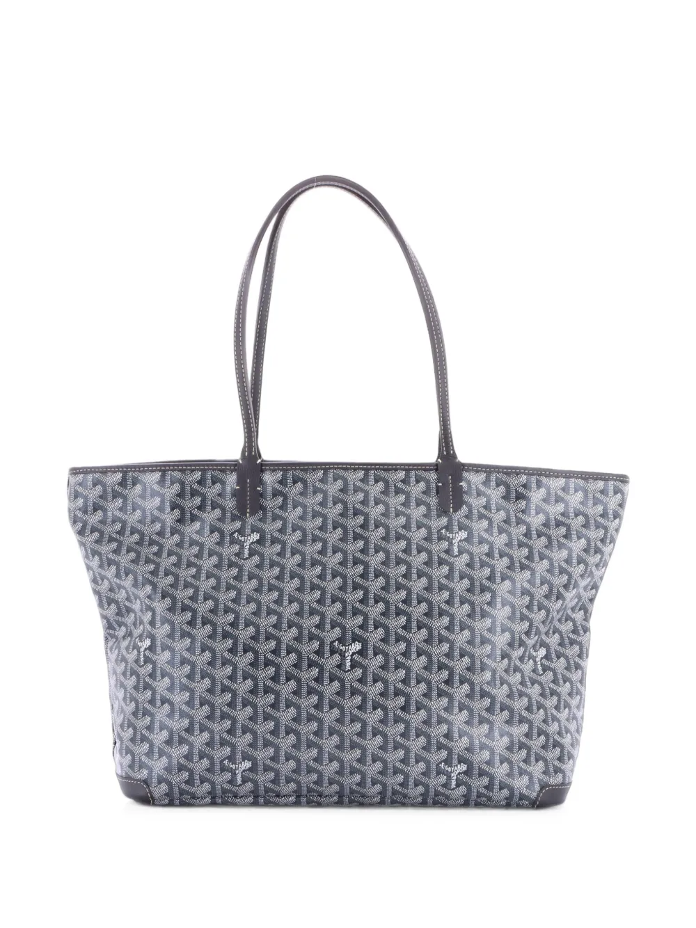 Goyard Pre-Owned Borsa a spalla Artois MM in tela cerata - Grigio