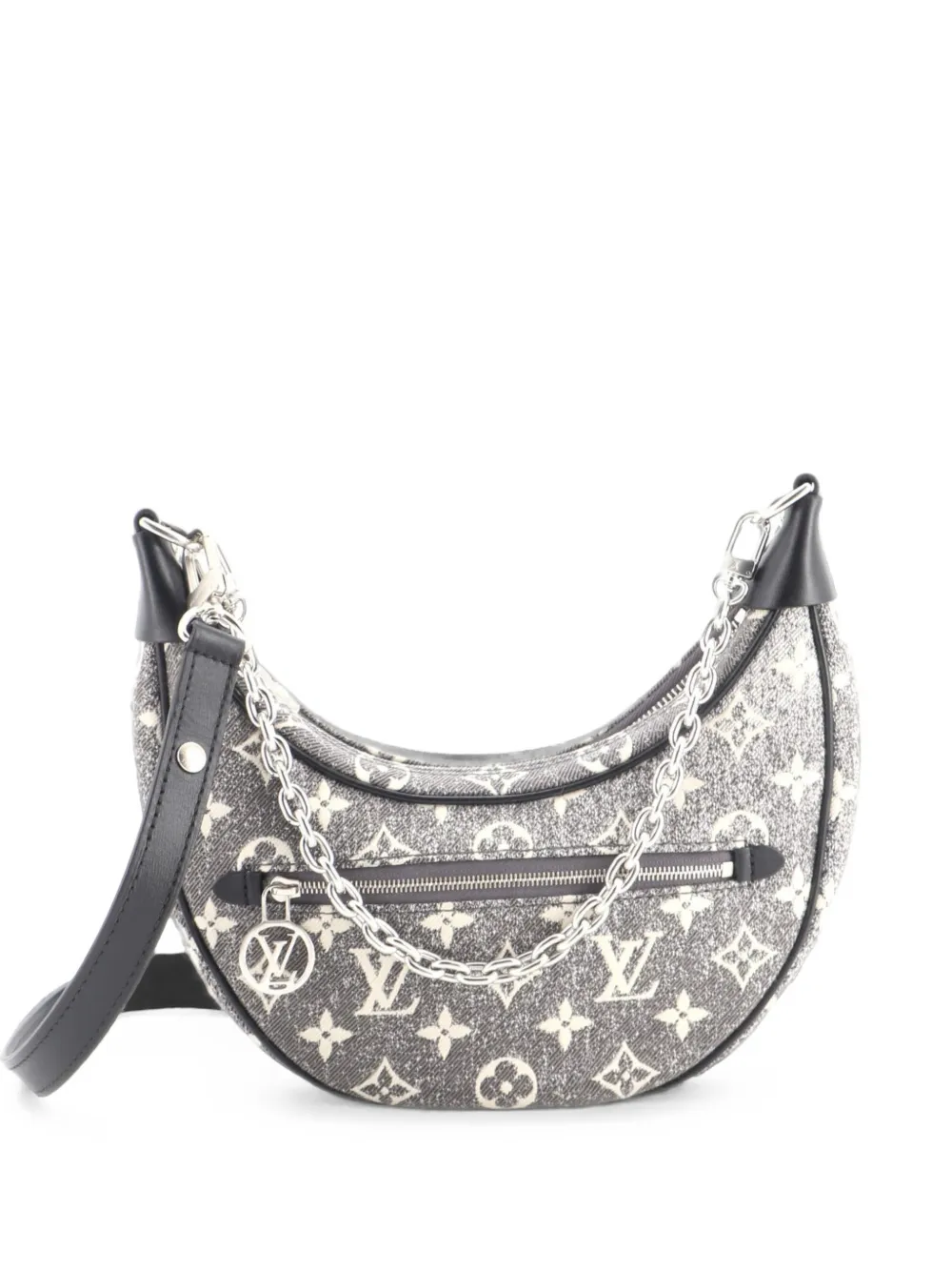 Louis Vuitton Pre-Owned sac à main Loop Handbag à motif monogrammé en jacquard - Noir