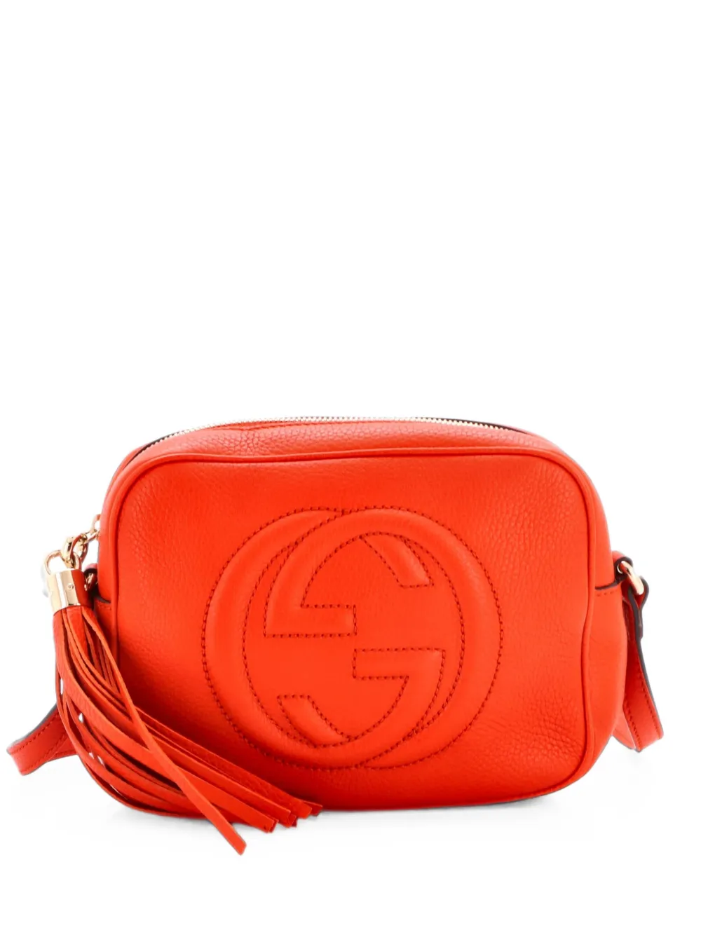 Gucci Pre-Owned Soho Disco Leather Small crossbody bag - Arancione