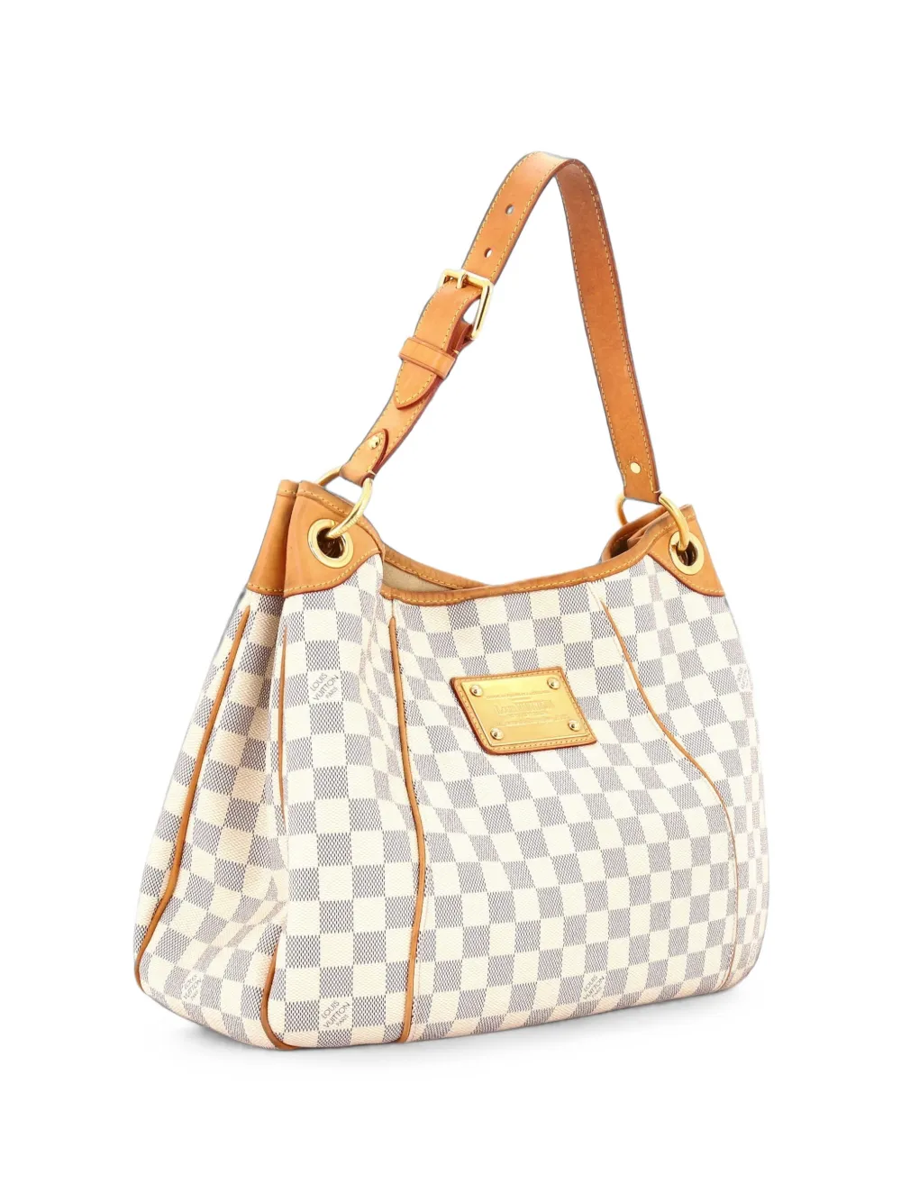 Louis Vuitton Pre-Owned Galliera Handbag Damier PM hobo bag - Bianco