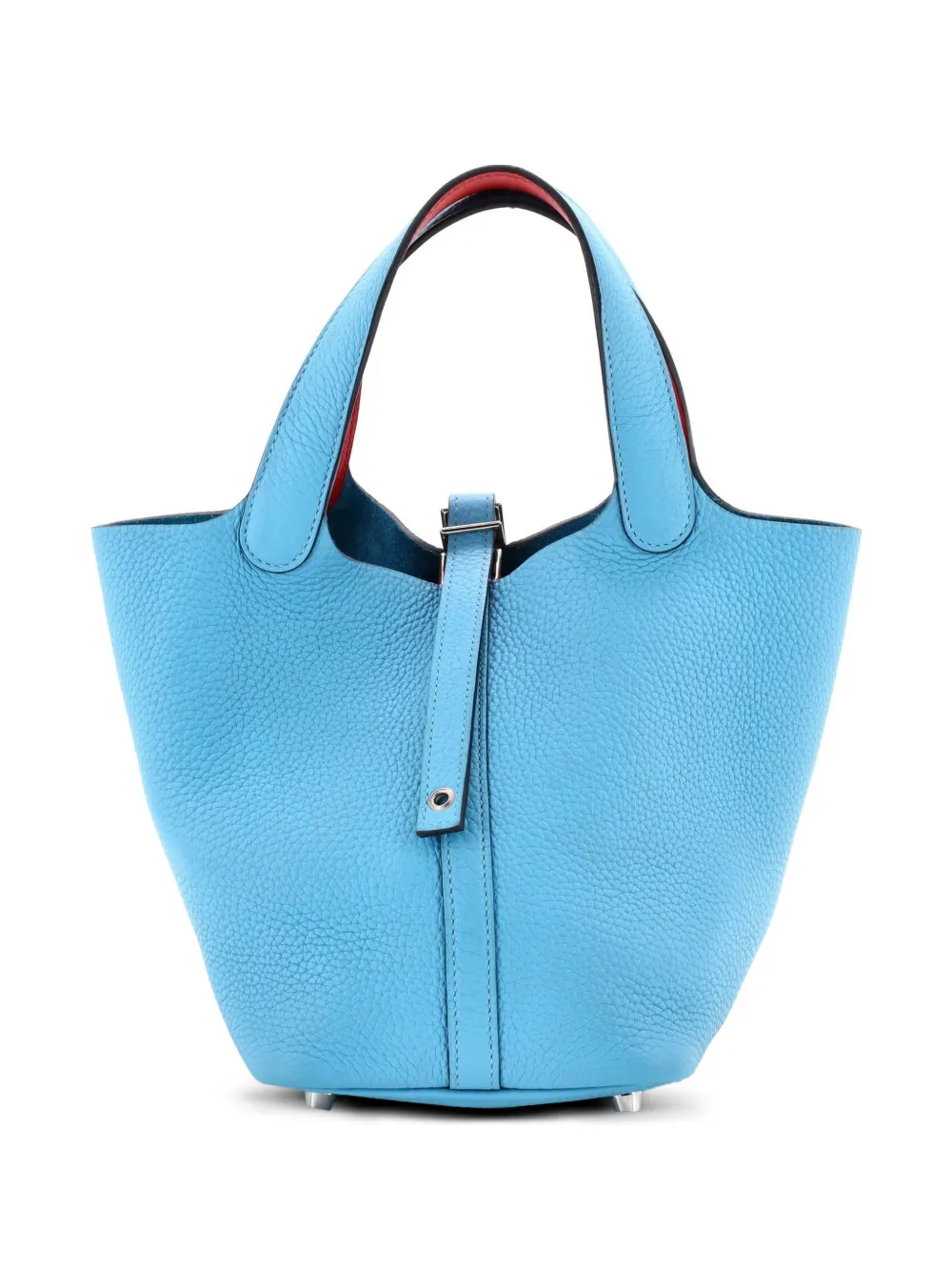 Hermès Pre-Owned Eclat Picotin Lock Clemence PM Tote Bag - Blau