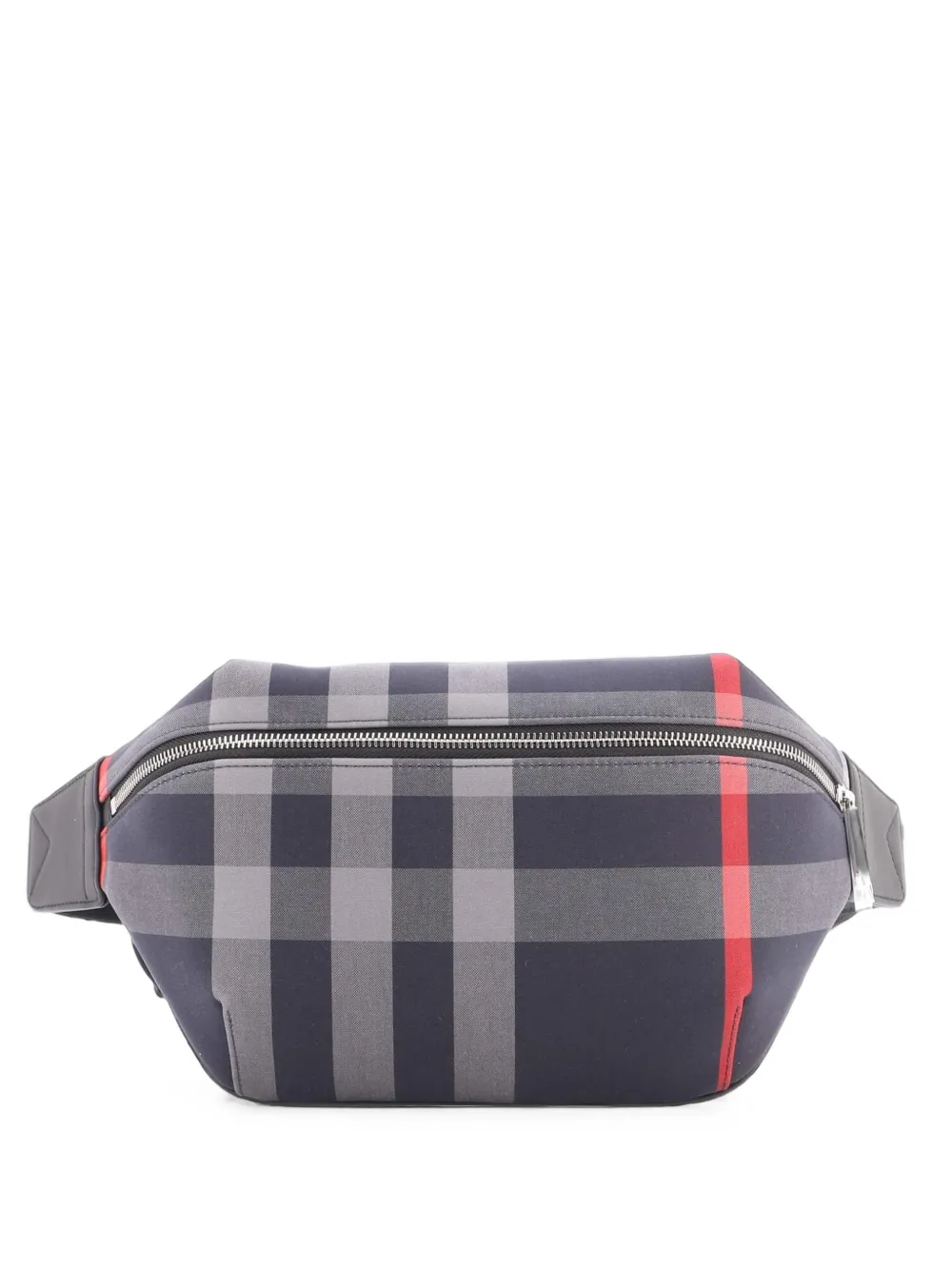Burberry Pre-Owned Marsupio Sonny in tela House Check - Nero