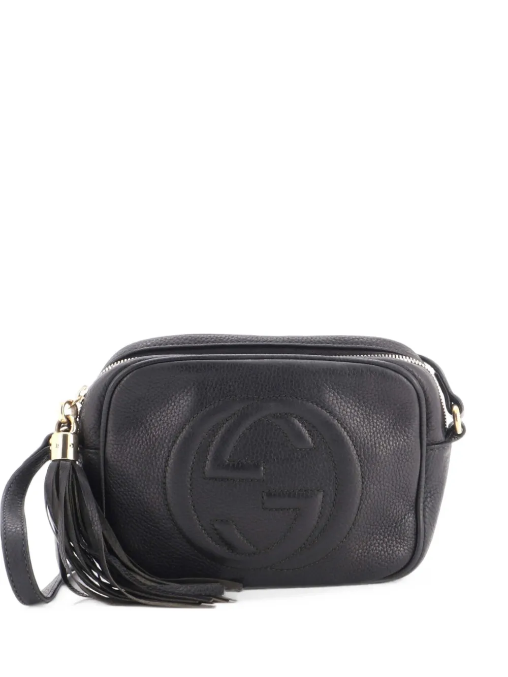 Gucci Pre-Owned Borsa a tracolla Soho Disco piccola in pelle - Nero