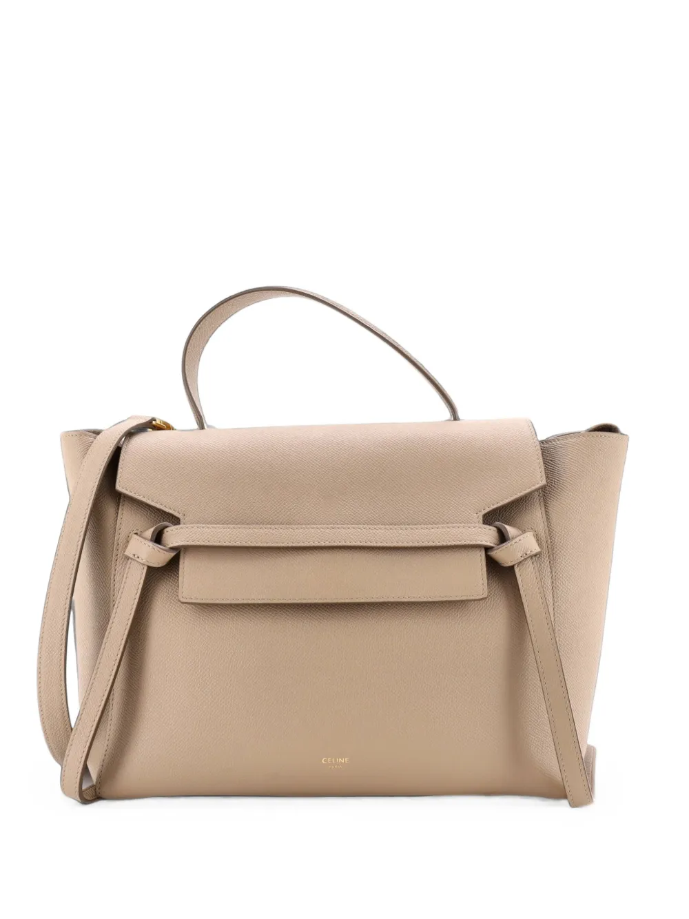 Celine Pre-Owned Belt Bag Textured Leather Mini shoulder bag - Toni neutri