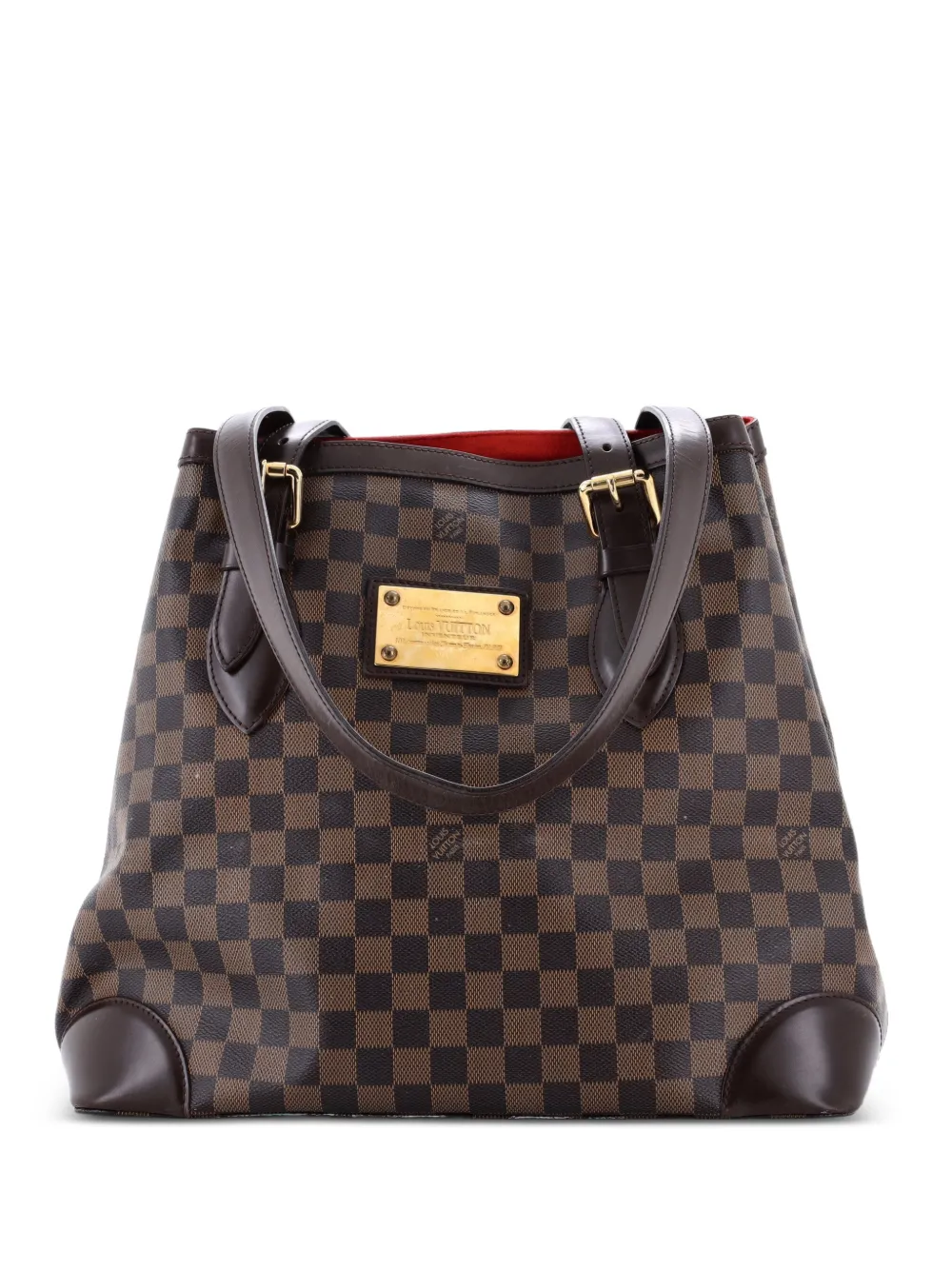 Louis Vuitton Pre-Owned Hampstead Damier GM Tote Bag - Braun